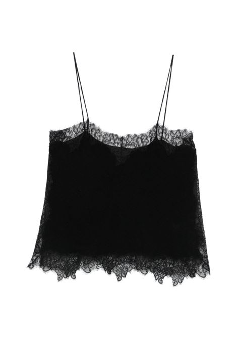 Black lace top MES DEMOISELLES | AERISBLACK