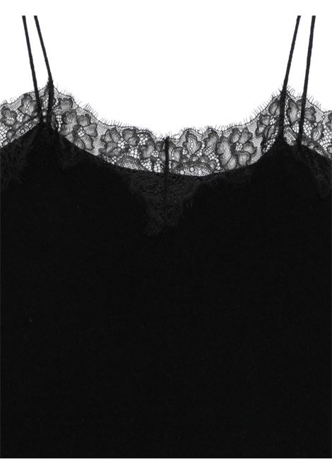 Black lace top MES DEMOISELLES | AERISBLACK
