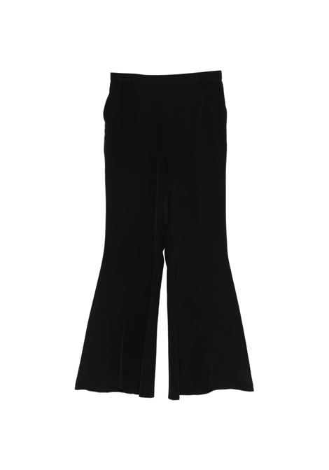 Black silk pants MES DEMOISELLES | BERLACHARCOAL