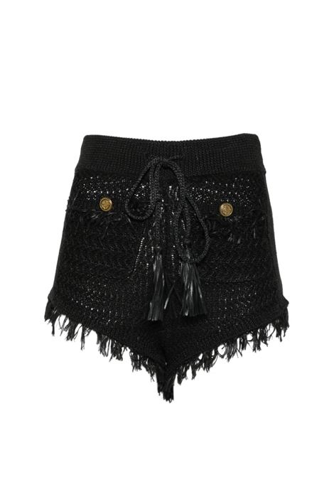 Black viscose shorts MES DEMOISELLES | GRAFTONBLACK