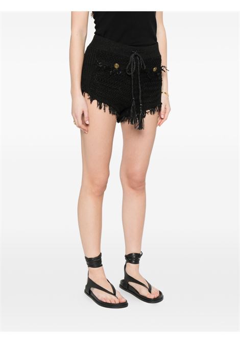 Black viscose shorts MES DEMOISELLES | GRAFTONBLACK