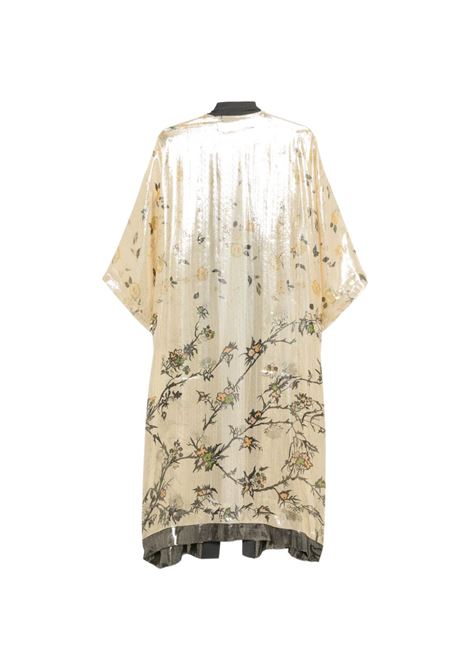Gold floral kimono MES DEMOISELLES | JONIEMULTICO