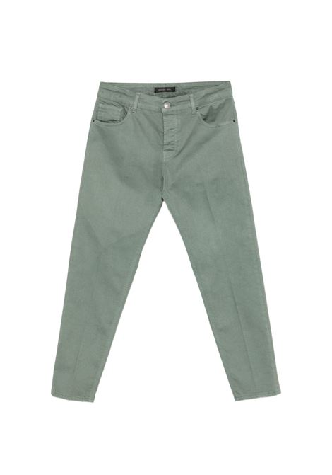 Pantalone David cotone verde MICHAEL COAL | MC-DAVID/2631 CAPRI1511