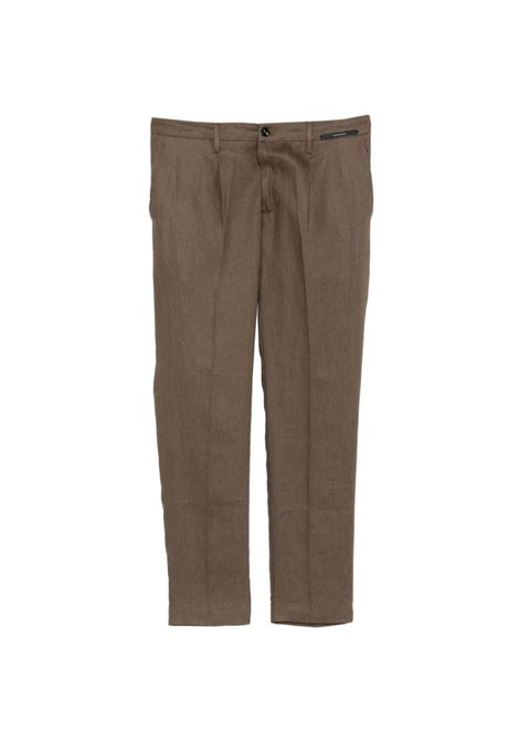 Pantalone Denny lino color visone MICHAEL COAL | MC-DENNY/3259194