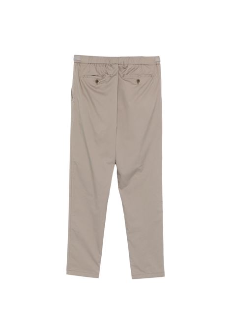 Taupe cotton poplin trousers MYTHS | 26M16L-6728