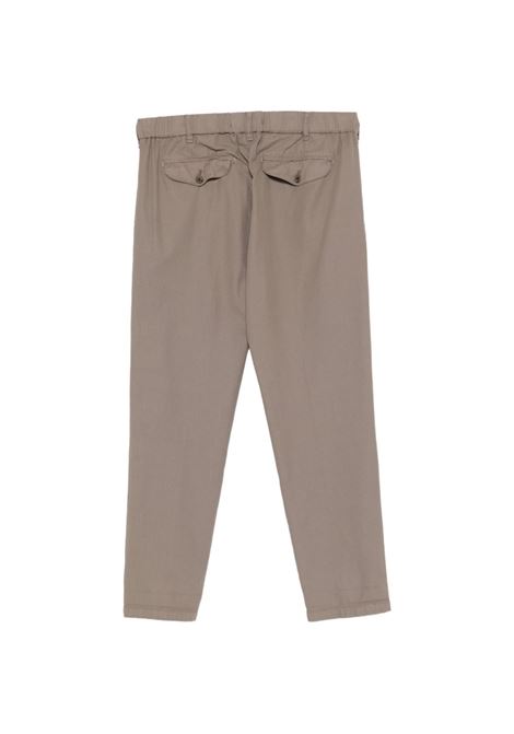 Tobacco cotton gabardine pants MYTHS | 26M18ELA-7549