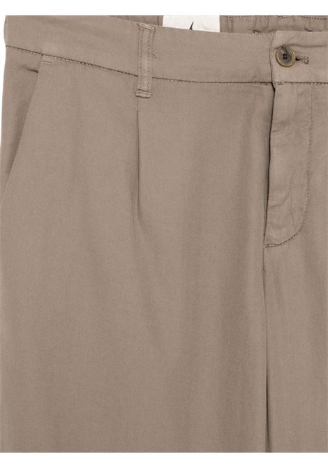 Tobacco cotton gabardine pants MYTHS | 26M18ELA-7549