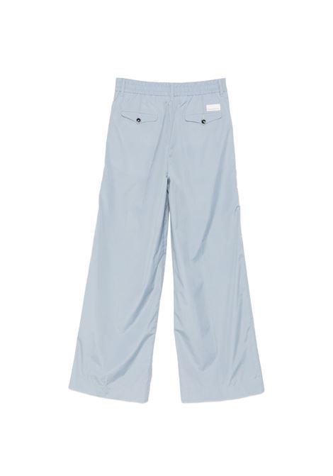 Pantalone cotone celeste NINE IN THE MORNING | STR07-R33 ASTRID COULISSECELESTE