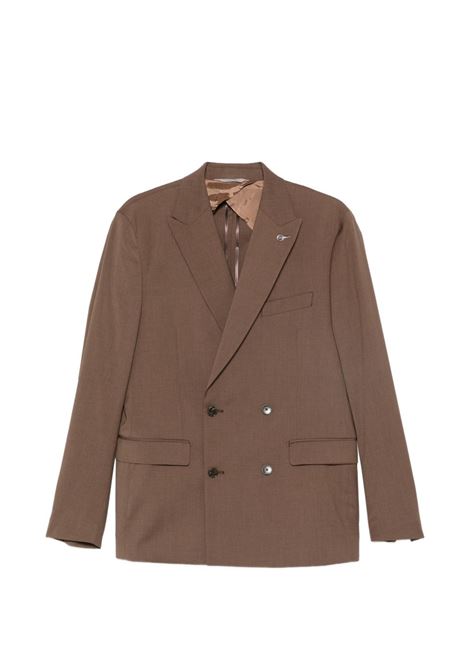 Brown wool-blend suit PAOLONI | 4011A757-26000028