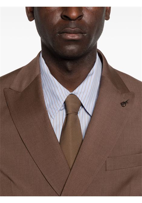 Brown wool-blend suit PAOLONI | 4011A757-26000028