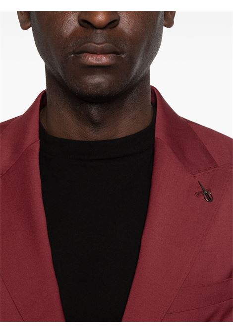 Burgundy wool twill jacket PAOLONI | 4011G527Y-26000020