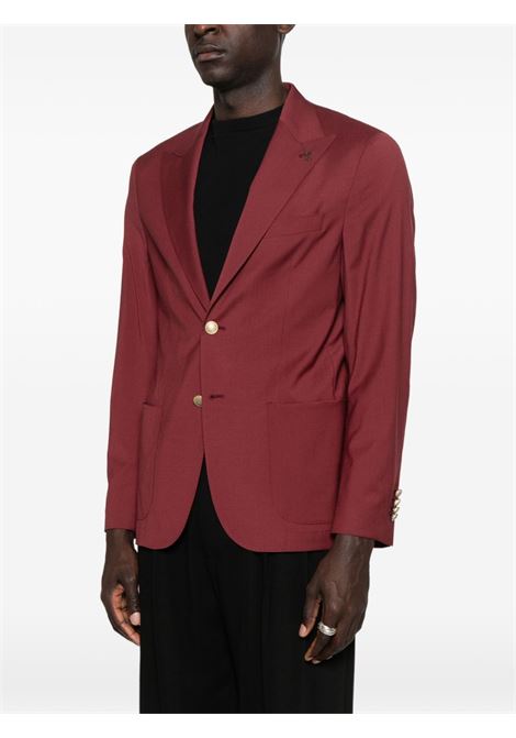 Burgundy wool twill jacket PAOLONI | 4011G527Y-26000020