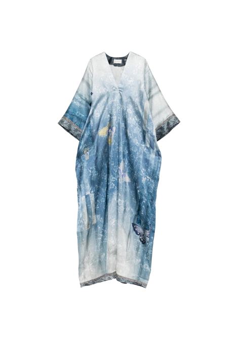 Abito seta azzurro PIERRE LOUIS MASCIA | MUTKA/S-AB12658518029/101