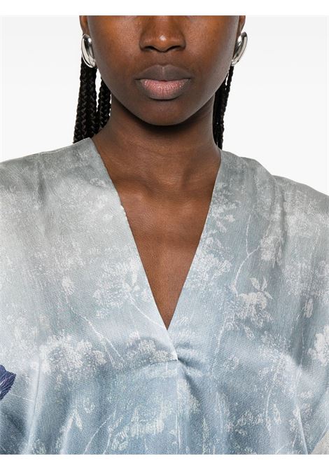 Abito seta azzurro PIERRE LOUIS MASCIA | MUTKA/S-AB12658518029/101