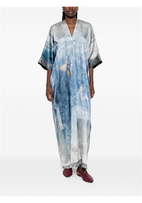 Abito seta azzurro PIERRE LOUIS MASCIA | MUTKA/S-AB12658518029/101