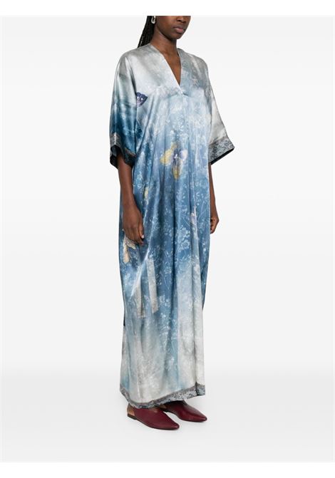 Abito seta azzurro PIERRE LOUIS MASCIA | MUTKA/S-AB12658518029/101