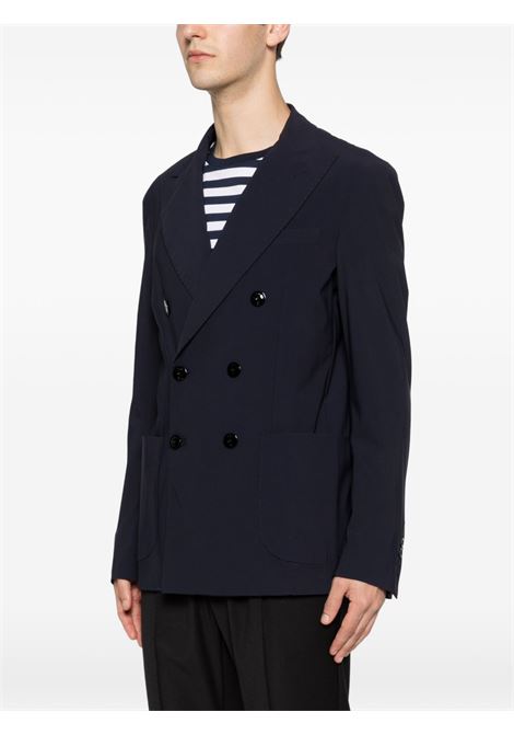 Giacca lycra doppiopetto blu PMDS | JK3782/568-ERITEA0060