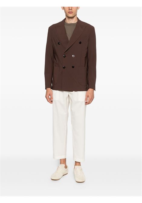 White wool-blend trousers PMDS | P6014/656-TATHO0000