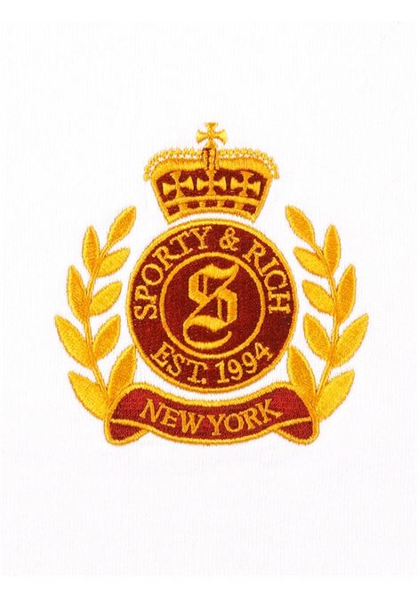 White sweatshirt SPORTY & RICH | ST08162243WH0148