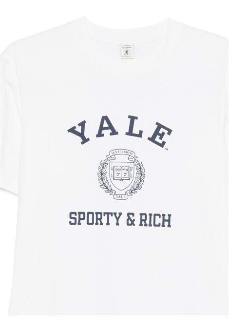 White T-shirt SPORTY & RICH | TO043611680WH0148