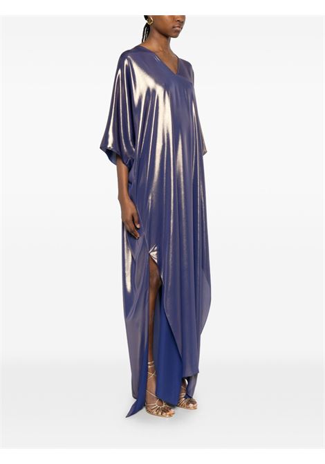 Abito lungo viola laminato STEPHAN JANSON | 89909MAJORELLE-AD60523