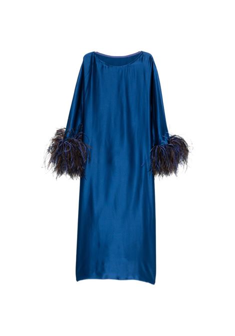 Long blue silk dress STEPHAN JANSON | 89912CASH-AD10227