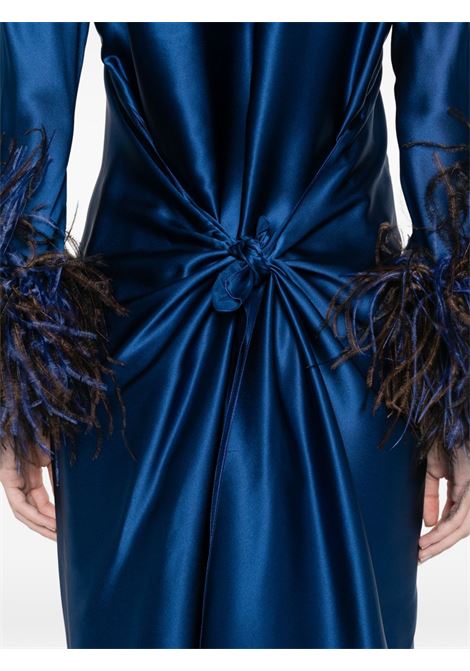 Long blue silk dress STEPHAN JANSON | 89912CASH-AD10227