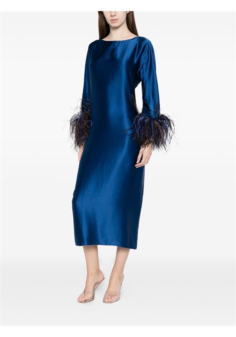 Long blue silk dress STEPHAN JANSON | 89912CASH-AD10227