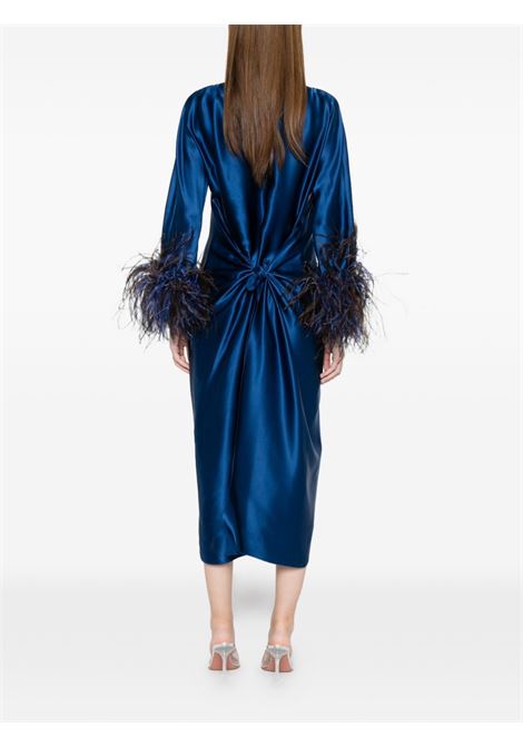 Long blue silk dress STEPHAN JANSON | 89912CASH-AD10227