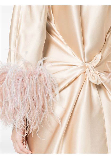 Beige silk maxi dress STEPHAN JANSON | 89912CASH-AD10233