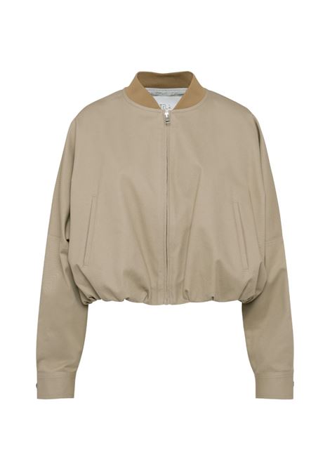 Beige cotton bomber jacket TELA | FERDI/GB-090075-010543C031