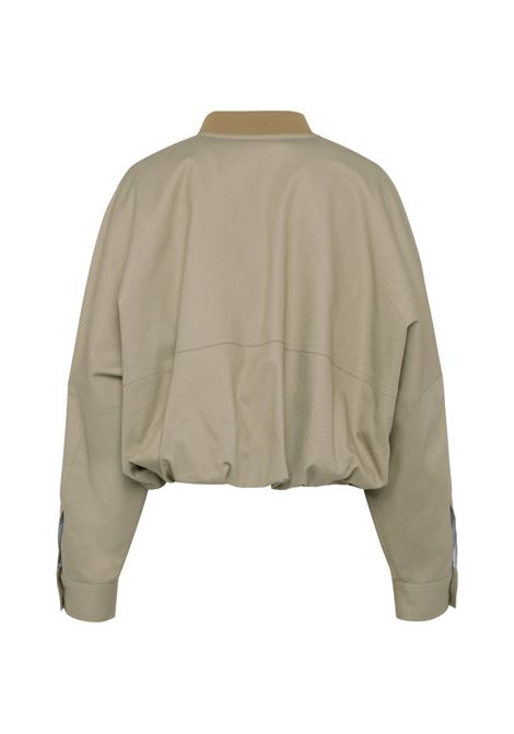 Beige cotton bomber jacket TELA | FERDI/GB-090075-010543C031