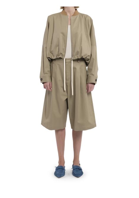 Beige cotton bomber jacket TELA | FERDI/GB-090075-010543C031