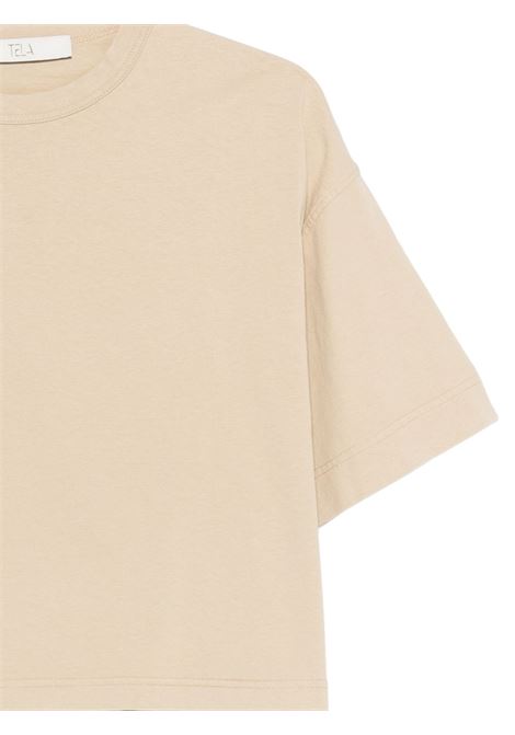 T-shirt beige TELA | MOJITO-F10017-06T063C001