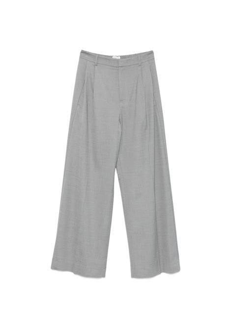 Cool gray wool trousers TELA | NISIDE/FL-140299-010545V024