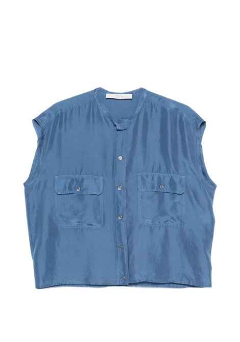 Camicia seta azzurra TELA | SAMBA/HB-020194-010436R062