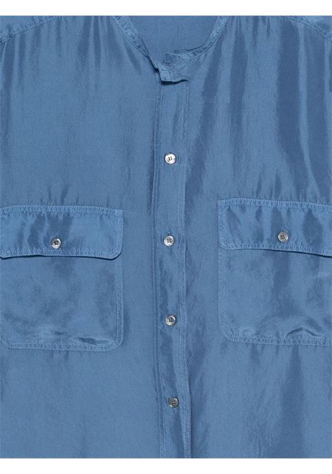 Camicia seta azzurra TELA | SAMBA/HB-020194-010436R062