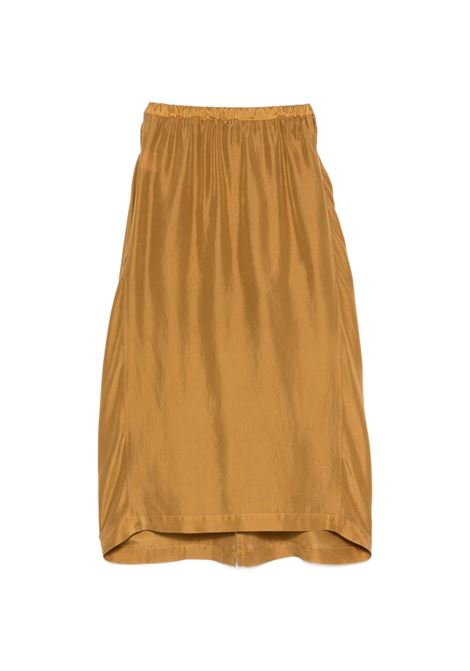 Gonna seta senape TELA | UTOPIA-110087-01436E160