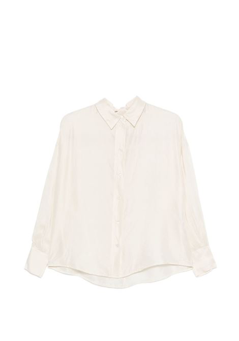 Camicia seta avorio TELA | UVETTA-02192-010436A026