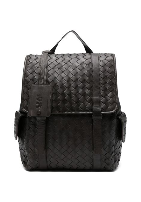 Zaino pelle intrecciata marrone THE JACK | ELICOT-NAPPA INTRECCI06