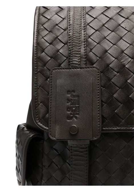 Zaino pelle intrecciata marrone THE JACK | ELICOT-NAPPA INTRECCI06