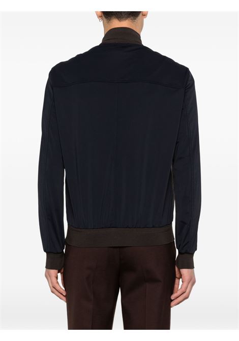 Black leather jacket THE JACK | TITANO MIX-NYLON/PLONGEE309