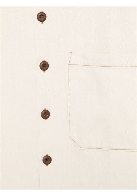 Ecru Boxi Shirt UNIVERSAL WORKS | 34601ECRU