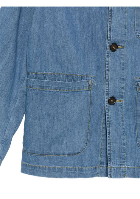 Giacca camicia blue jeans UNIVERSAL WORKS | 34707-8OZWASHED INDIGO