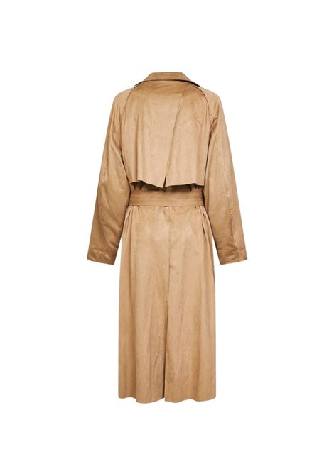 Camel faux suede trench coat URBANCODE | BJ20280BISCUIT