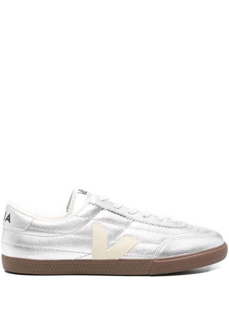 Panenka silver leather sneakers VEJA | FU2020893ASILVER_PIERRE_BARK