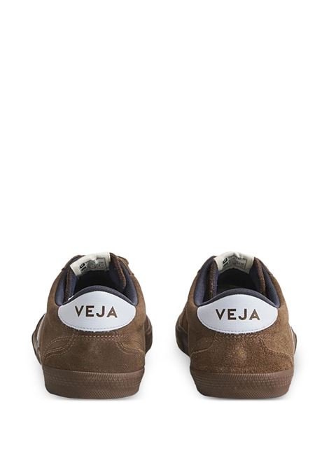 Brown suede volleyball sneakers VEJA | VO0320888AEAGLE_SWAN_EAGLE