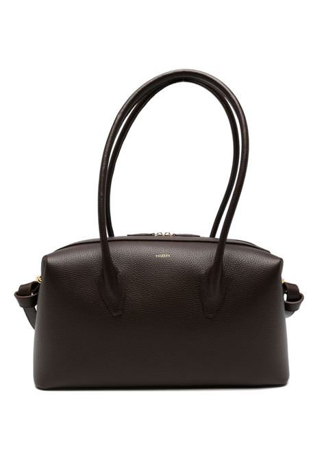 Borsa Brioche Duffle in pelle caffe YUZEFI | BRIOCHE DUFFLE-YUZPF25-HB-BDL038