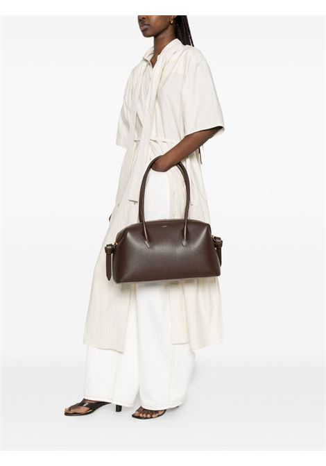 Borsa Brioche Duffle in pelle caffe YUZEFI | BRIOCHE DUFFLE-YUZPF25-HB-BDL038