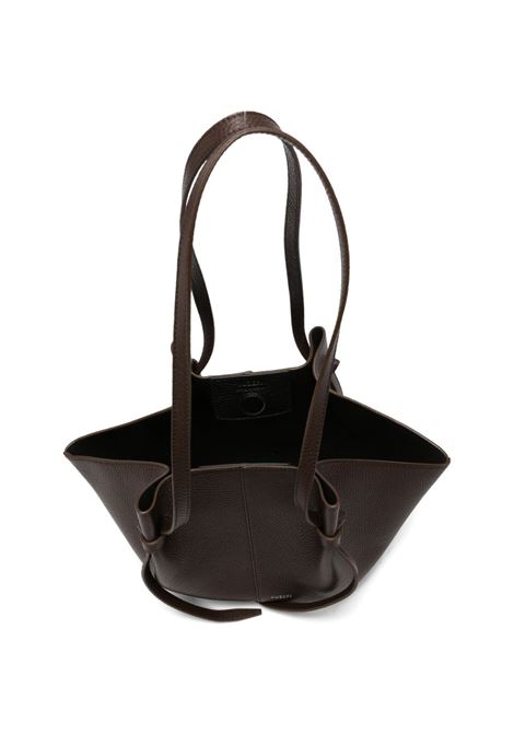 Borsa Mochi in pelle caffe YUZEFI | MOCHI-YUZCO-HB-MOL038